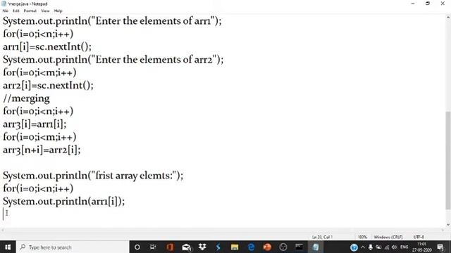 merge two arrays in java | Merging of arrays in java | ICSE class 10 Computer смотреть онлайн