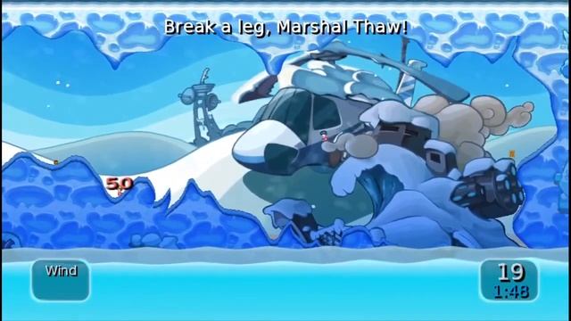 (Worms Battle Islands) Campaign part 20: Marshall Thaw смотреть онлайн
