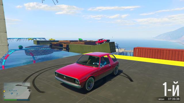 ПАРКУР НА СТАРОМ ВЕДРЕ ПО ДЫРОЧКАМ НАД ОКЕАНОМ! (GTA 5 ONLINE ГОНКИ) смотреть онлайн