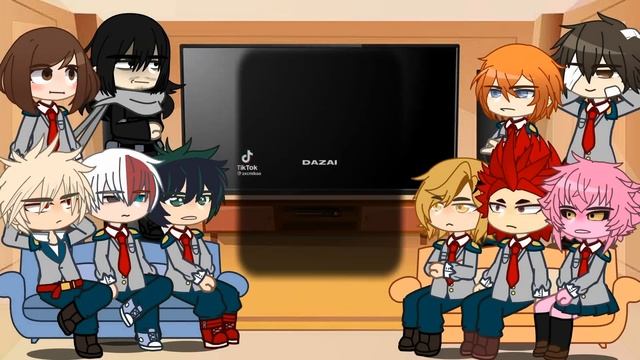 BNHA react to Transfer Students as Soukoku смотреть онлайн