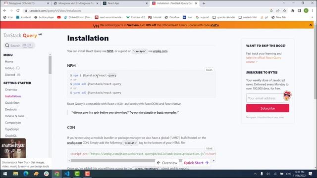 MERN STACK - #26 Tích hợp react query vào dự án - Lập trình thật dễ смотреть онлайн