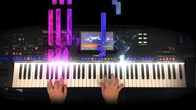 Against All Odds - Phil Collins (keyboard cover) смотреть онлайн