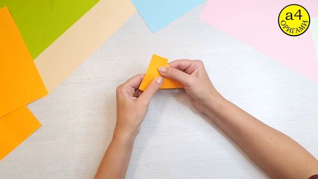 ОРИГАМИ ПТИЧКА ИЗ БУМАГИ ORIGAMI BIRD смотреть онлайн