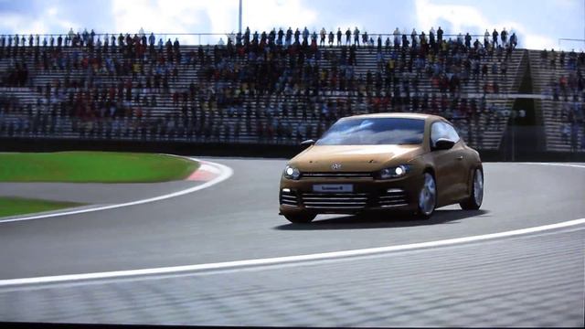 Gran Turismo 5 new Scirocco R Gameplay @Nürburgring GP/D смотреть онлайн