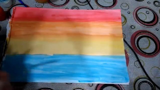 Как красиво нарисовать закат поэтапно) смотреть онлайн