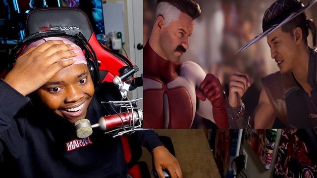 OMNI MAN LOOK INSANE!! MK 1 Omni-Man OFFICIAL GAMEPLAY REACTION смотреть онлайн