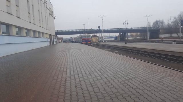[БЧ] Дизель поезд ДДБ1-002.ст.Витебск. смотреть онлайн
