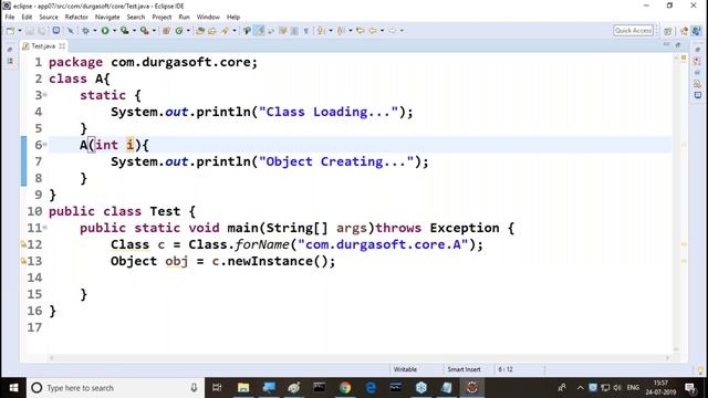 ADV. JAVA Online Tutorials || Session - 5 || by Mr. Nagoor Babu On 24-07-2019 @ 3PM смотреть онлайн
