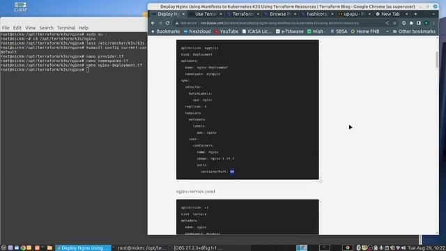 Use Terraform to Deploy Nginx into K3S Kubernetes in Proxmox смотреть онлайн