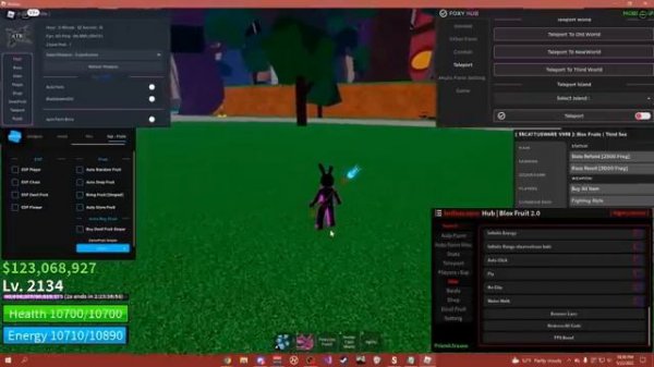 [UPDATED] Blox Fruits Script GUI / Hack | Fast Auto Farm | Give Fruits | *PASTEBIN 2022*