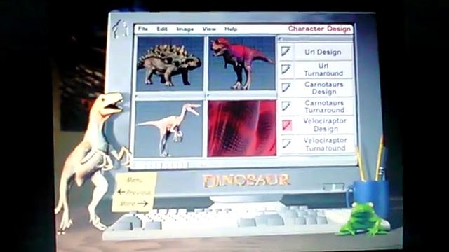 Disney's DINOSAUR 2 Disc Collector's Edition, Disc 2 Menu смотреть онлайн