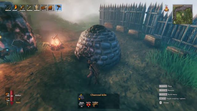 Valheim 4 - Troll Dodging, Ore Smelting, Sons-of-a-god-Odin смотреть онлайн
