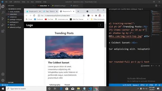 Just-in-Time tailwindcss смотреть онлайн
