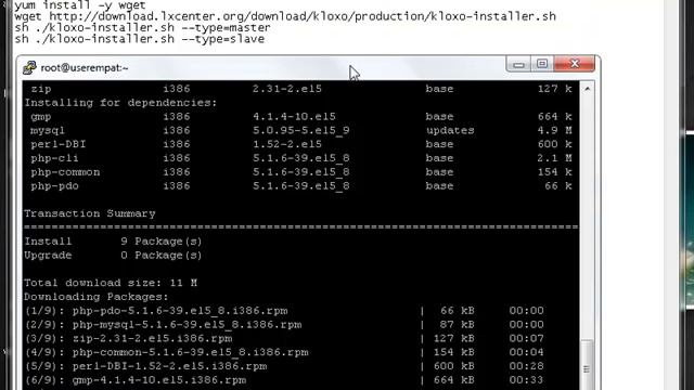 How To Install Kloxo in VPS CentOS 5 Part 1 смотреть онлайн