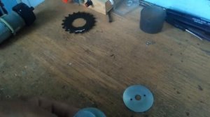 Электровелосипед с двигателем от шуруповёрта Часть 1