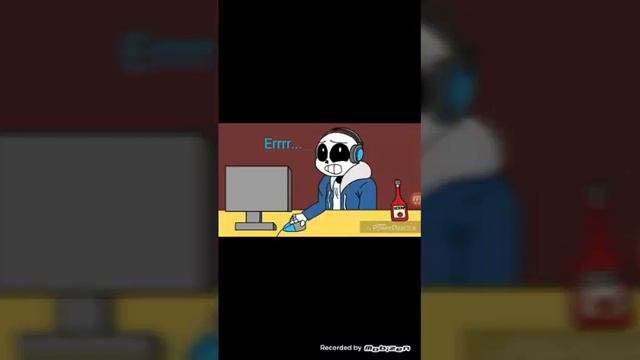 SANS reage a "sans x chara" смотреть онлайн
