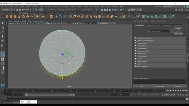 Facing Ratio | Sampler Info | Fresnel Reflection | Maya shading tutorial in Maya. смотреть онлайн