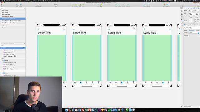 Designing for the iPhone X in Sketch смотреть онлайн