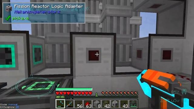 Fission Reactor Logic Adapter ? SAFE your reactor ? Mekanism Tutorial 1.16 ? English смотреть онлайн