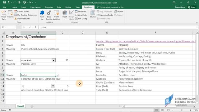 สอน Excel: การสร้าง DropdownList และ Combo Box อย่างถูกวิธี смотреть онлайн