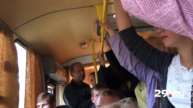 Глава Архангельска прокатился в автобусе смотреть онлайн