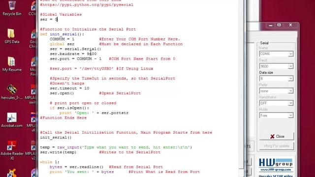 Serial Port Communication Using Python Programming Language смотреть онлайн