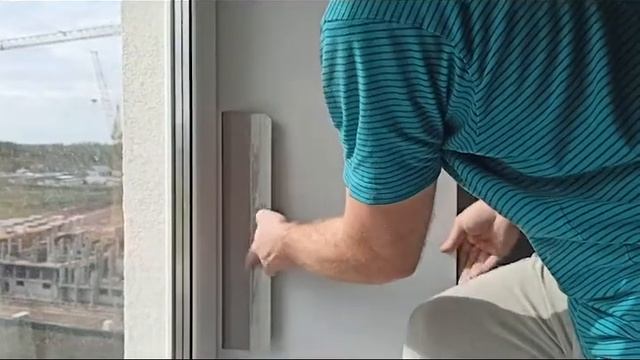 Монтаж откосов