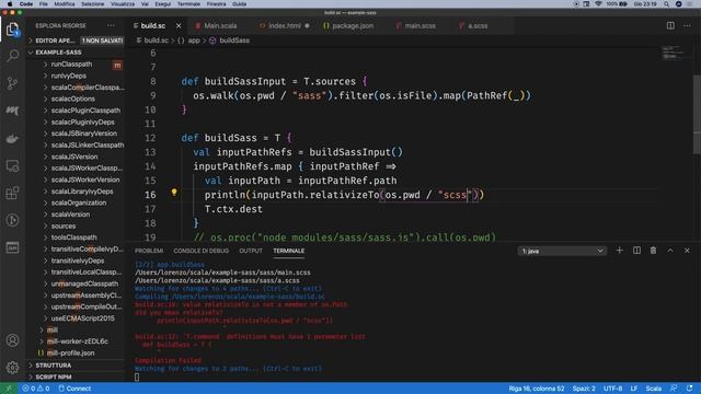Integrating Scala Mill build tool with Sass смотреть онлайн