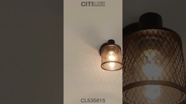 Citilux Робин CL535615 Спот поворотный с выключателем смотреть онлайн