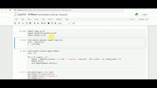 K means clustering | Machine learning Scikit Learn | Scikit learn tutorial смотреть онлайн