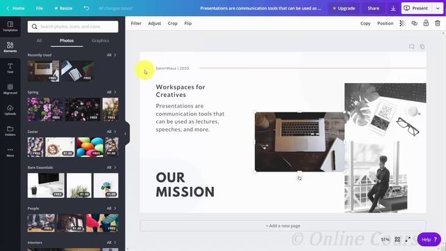 How to Use canva complete tutorial in english | Canva complete course in english | смотреть онлайн