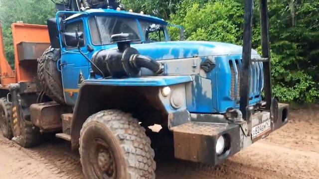 ЛЕСОВОЗ УРАЛ ОБЗОР.mp4 смотреть онлайн