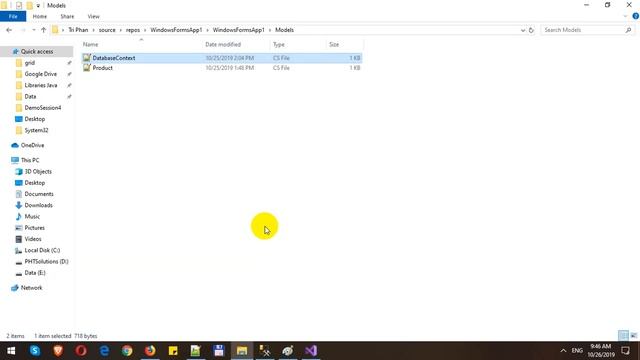 CRUD with Windows Forms App .NET Core and Entity Framework Core смотреть онлайн
