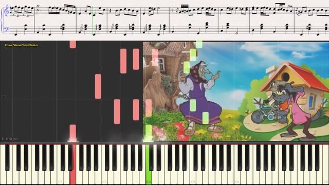 Цыганочка с выходом (Ноты и Видеоурок для фортепиано) (piano cover) смотреть онлайн
