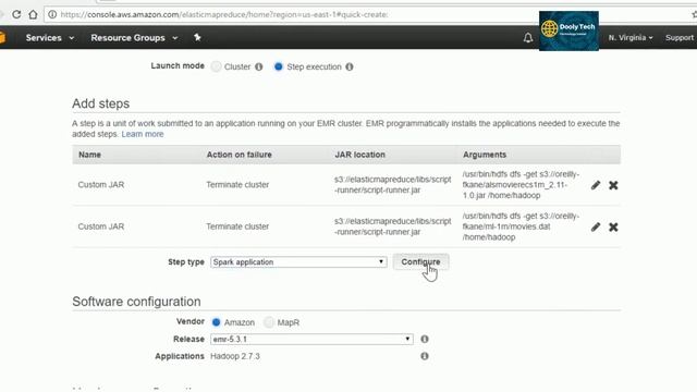 AMAZON EMR | Configuring EMR | Creating Cluster смотреть онлайн