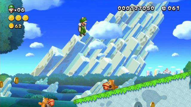 Играем в New Super Luigi U на WiiU