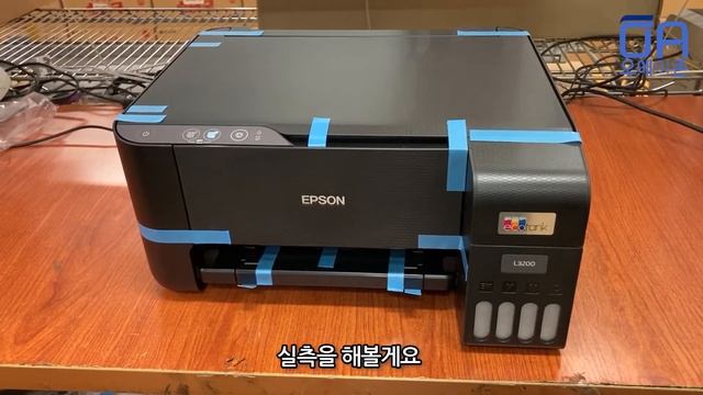 엡손 에코탱크 L3200 복합기 언박싱 /구성물 및 사이즈/Epson Eco Tank L3200 All-in-one Unboxing / Composition, Actual Siz смотреть онлайн