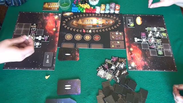 137 Космические дальнобойщики 1/2 часть играем в настольную игру Galaxy Trucker board game смотреть онлайн