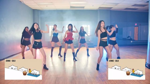 Jennie's SOLO Dances to Bongo Cat! | miXx TV смотреть онлайн