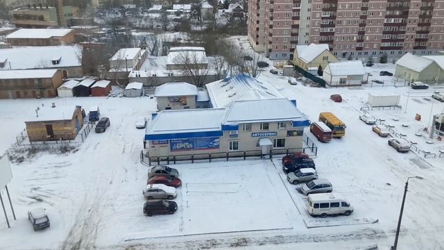 В Великих луках первый снег 7.02.2020 смотреть онлайн