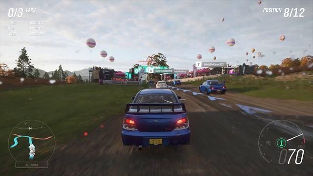 Beginning of Autumn Season - Game: Forza Horizon 4 (Subaru Impreza) смотреть онлайн