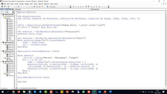 VBA Vs. Power Query