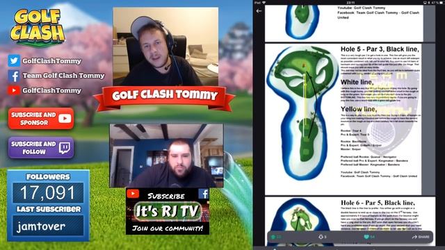 Golf Clash tips, TEXTGUIDES - Walkthrough of the Desert Open tournament! With Mr Rj TV! смотреть онлайн