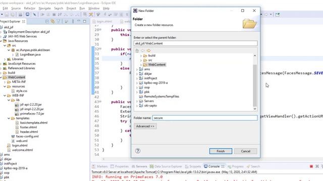 Penggunaan Komponen Library Primefaces untuk Menyusun User Interface (UI) pada JavaServer Faces(JSF смотреть онлайн