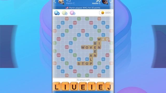 Words With Friends 2 – Word Game - Italian смотреть онлайн
