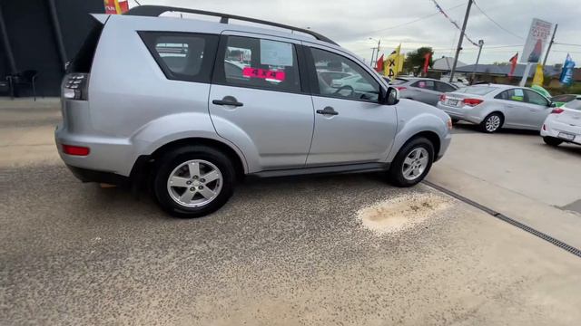 2010 Mitsubishi Outlander ZH MY11 LS Silver 6 Speed CVT Auto Sequential Wagon смотреть онлайн