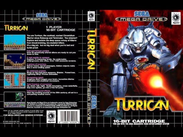 Turrican (sega) - dropped (не пройден)