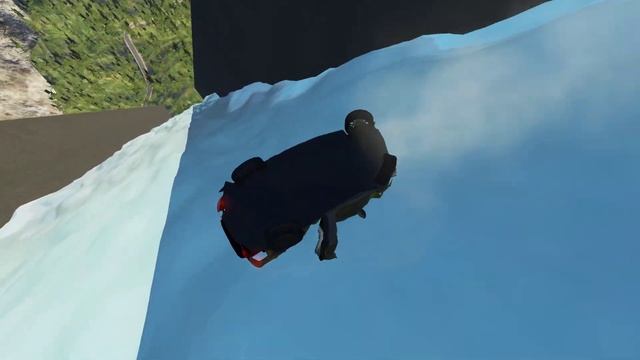 2020 Audi A7 vs Ice Terrain | BeamNG.drive смотреть онлайн