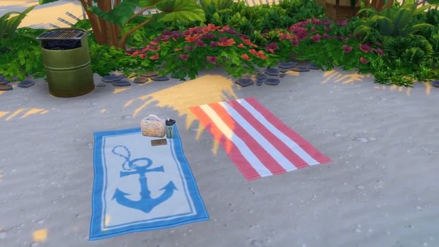 Sims 4 | Sulani BEACH | No CC | Stop Motion speed build смотреть онлайн