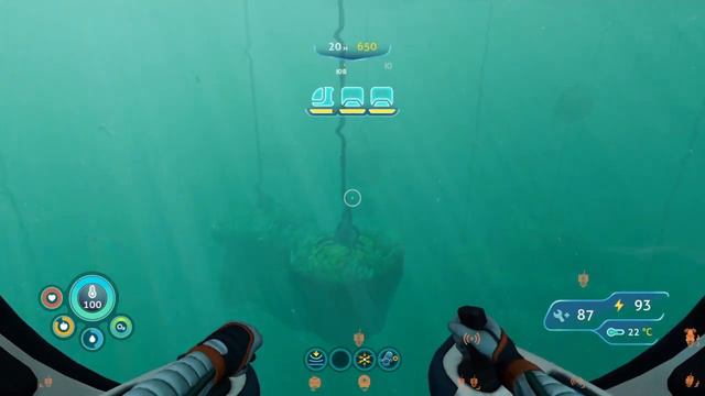 Subnautica Bellow zero.Хлопковый анемон, кристалл настурана. смотреть онлайн